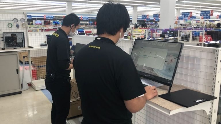 パソコンアシストカウンターイメージ画像